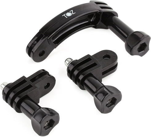 TOZ TZN-S03 Universal Rotary Extension Arm Mount Set for Gopro Hero 4 3 3+ 2 1, GoPro Accessories Kit Extension Arm Adapter Pivot Arm Thumbscrew...