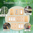 4PC Solid Wood Outlet Covers Raw Wooden Light Switch Plate Decorative Wall Plate Bamboo Quality Light Switch Plate Cover Double Hole Outlet Plate ...