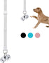 SVD.PET Puppy Bell Doorbell, Dog Bell for Potty Training, Attach to doorknob or Anywhere Near The Door, Length and Height Adjustable (White)...