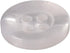 Mibo 12pcs Polyester Shirt Button - 4 Hole - Streaky Pearl Effect - 18L(11mm) - White...