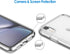 JETech Case for iPhone XR 6.1-Inch, Non-Yellowing Shockproof Phone Bumper Cover, Anti-Scratch Clear Back (Clear)...