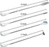 JETKONG 4 Pcs Bar Spoons Cocktail Mixing Spoon 12-Inch Bar Stirring Spoon Stainless Steel Cocktail Stirrer, Long Handle Drink Stirrers Cocktail Sp...