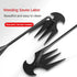 Weeding Artifact Uprooting Weeding Tool, Garden Hoe Rakes Hand Weed Root Remover Tools, Weed Picker Tool with Long Handle (15.7 in)...