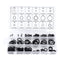 225pcs/18 Sizes Rubber O Ring Kit Washer Seals Gasket Assortment Set for Car Auto Vehicle Repair with Case for Plumbing Automotive General Repair...