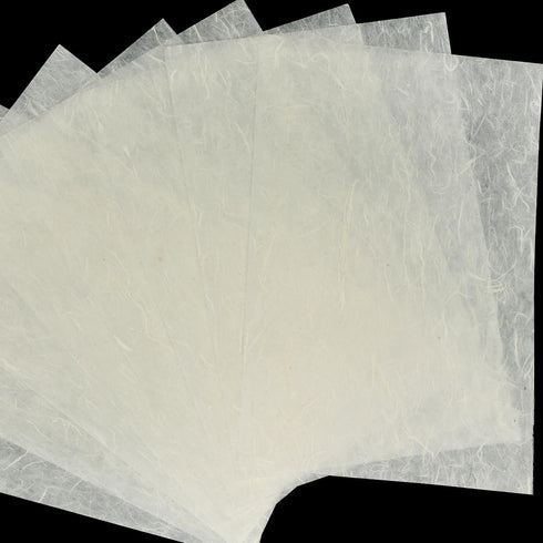 Mulberry Paper Sheets Washi Paper Rice Paper for Decoupage: 50 Sheets A4 Rice Paper for Decoupage Printing Art Crafts DIY...