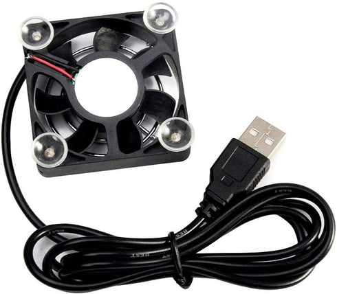 Portable Cell Phone Cooler, Stickable USB Cooling Pad for Cellphone, Compact Fan Holder Phone Cooler, Universal Cooling Fan for Mobile Phone Table...