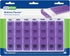 EZY DOSE Weekly (7-Day) Pill Case, Medicine Planner, Vitamin Organizer Box, Medium Pop-Out Compartments, 4 Times a Day, Easy to Use, Colors May Va...