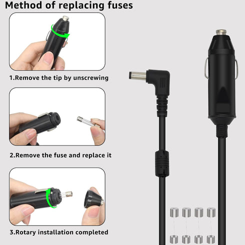 for Inogen One g2 g3 g4 g5 Car Charger, for Inogen Car Charger Power Cord Replace BA-306 BA-301 BA-302 BA-303......