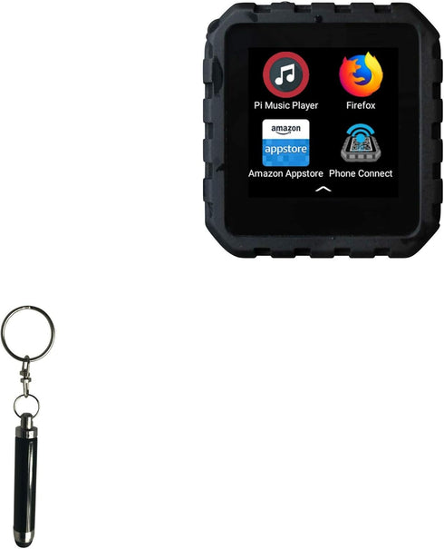 BoxWave Stylus Pen Compatible with Delphin Waterproof Micro Tablet - Bullet Capacitive Stylus, Mini Stylus Pen with Keyring Loop for Delphin Water...