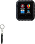 BoxWave Stylus Pen Compatible with Delphin Waterproof Micro Tablet - Bullet Capacitive Stylus, Mini Stylus Pen with Keyring Loop for Delphin Water...