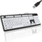Large Print Keyboard, 104 Keys Wired USB High Contrast Keyboard with Oversized Print Letters for Visually Impaired Low Vision Individuals(Black)...