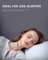 MS28 - Wired Sleep Earbuds for Side Sleeper, in-Ear Small Headphones with Microphone, Noise Isolating Earphones with Pure Sound for Side Sleeping,...
