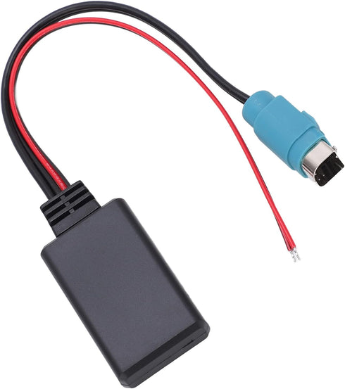 Acouto Bluetooth AUX in Cable Adapter Stereo Input Cable Bluetooth Adapter Replacement for Alpine CDE?W203Ri X303 X305 X301 for CDA-9852/E for CDE...