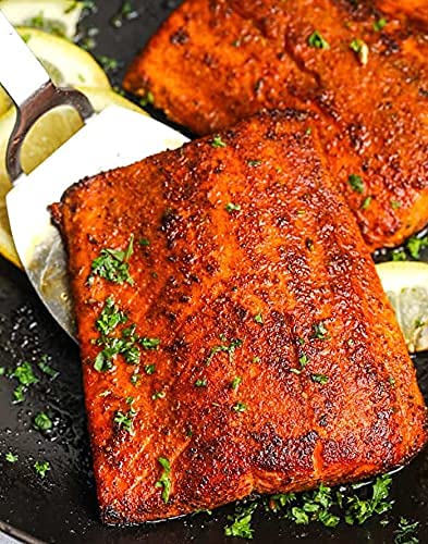 King Red Salmon Rub-Classic Potlatch Seasoning Dry Spice Blend-Restaurant Grilled Seafood and Fish-All Natural, Gluten Free, Keto, Low Sodium, No ...
