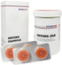 Hearing Aids Drying Kit Drying Jar Drying Dehumidifier Dryer (Two Cards Drying Capsules and One Drying Jar) (60 * 85mm)...