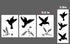 Hummingbird Stencil Set for Crafts, Reusable Silhouette Patterns for Painting Wood, Walls and Garden Decor...