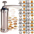 YOOUSOO Cookie Press Maker Kit, Spritz Cookie Maker Machine For Baking, For DIY Biscuit Maker and Decoration with 20 Cookie Discs and 4 Piping Tip...