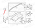Rexka 25pcs Wheel Opening Molding Retainer Clip KB8A-51-W24A Compatible with Mazda 3, CX-30, CX-5...