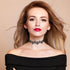 Yolev 6 Pieces Black Choker Necklace Set Black Choker Necklace Set Black Lace Tattoo Velvet Choker Gothic Necklace for Women,...