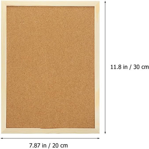 STOBOK 1 Set Decor Cork Board Office Bulletin Board Wall Notice Board Corkboards for Wall Office Notice Board Message Board Billboard Photo Wall H...