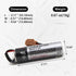 elxjar (2-Pack) 3.6V 2700mAh ER6V Battery Replacement for PLC in Factory Bag ER6VC119A ER6VC119B with Brown Plug Non-Rechargeable...