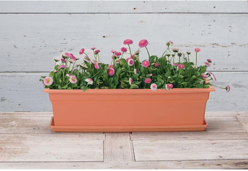 Novelty 16245 Countryside Planter, 24-Inch, Terracotta...