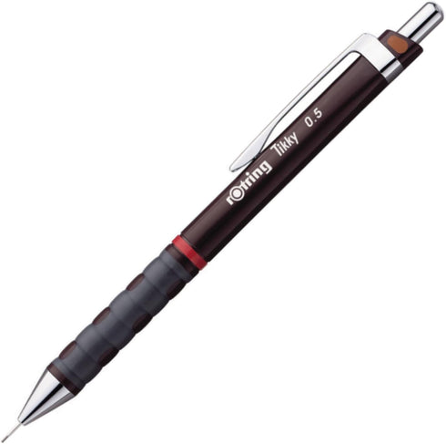 rOtring Tikky Mechanical Pencil, 0.5 mm, Burgundy, Single (1904691)...