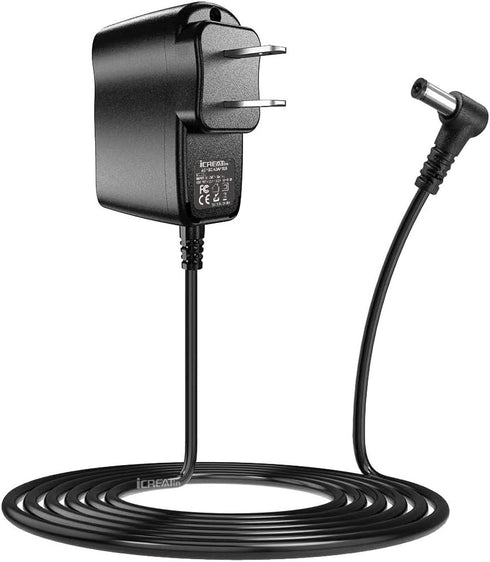 6V AC Power Adapter for iTouchless Automatic Sensor Trash Cans 2.5 to 23 Gallon, 6.6Ft Long Power Cord Supply for Stainless Steel Trash Can NX SX ...