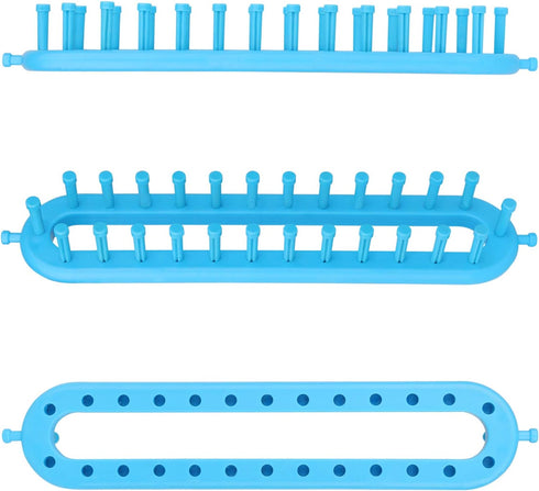 Coopay Scarf Knitting Loom Kit, DIY Craft Knitting Board Looms with Loom Pick Tool and Needle, Durable & Safe, Creativity for Kids Small Knitting ...