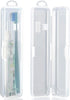2 Packs Transparent Portable Dust-proof Toothbrush and Toothpaste Cases for Daily and Travel Use (2 Pack Clear)...
