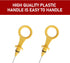 1 PC Car Engine Oil Dipstick, Waterproof Metal Vehicle Engine Oil Tank Measuring Tools, Part Replacement OEM #06J115611F/06H-115-611E Compatible w...