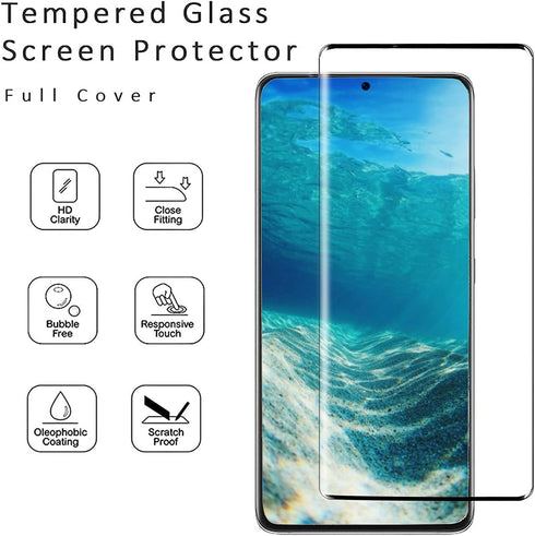 Luhuanx (2 Pack) Glass Screen Protector For Samsung Galaxy Note 20 Ultra Screen, Tempered Glass for Samsung Note 20 Ultra Screen Protector 6.9 inc...