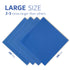 Thermal Pad 6W/mK 4 Pack, 100x100mm 0.5mm 1mm 1.5mm 2mm Silicone Cooling Pad GPU Non Conductive Heat Resistance Extreme Odyssey Cover for Laptop H...