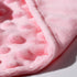 CREVENT Cozy Plush Baby Security Blanket Loveys for Baby Girls, Minky Dot Front + Sherpa Backing with Animal Face (Pink Unicorn)...