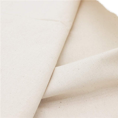 LOVOUS® Nature Linen Needlework Fabric, Plain Solid Colour Linen Fabric Cloth Hemp Jute Fabric Table Cloth Garments Crafts Accessories, 20 by 62-I...