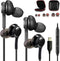 2 PACK USB C Headphones Galaxy Earbuds for Samsung usbc Earphones with mic Type c Ear Buds Wired audiofonos S25 S24 S23 S22 S21 iPhone 15 Max Fold...