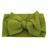 KIDOCHEESE Big Bows Headbands with Elastics Nylon Oversized Head Wraps and Large Hair Accessories for Newborns, Infants, Toddlers, and Kids...