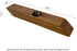Wine Rack Countertop Wine Bottle Holder Wooden Rustic Wine Stand Tabletop Wine Holder Adult Creative Decoration Accessories Perfect for Home Decor...