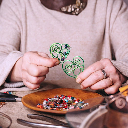 UTILE Armature Aluminum Wire 100 ft 18 Gauge 1.2 mm Anodized Craft Bendable Wire – Sculpting Metal Green Wire for Bonsai Trees, Clay, Crafts, Plan...