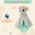 B. baby – Koala Lovey – Plush Security Blanket – Stuffed Animal for Babies – Soft Baby Blankie – Newborn, 0+ – B. Snugglies - Fluffy Koko...