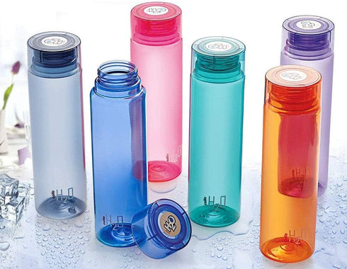 Cello H2O Unbreakable Bottle, 1 Litre, Set of 6...