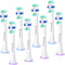 Replacement Heads for Philips Sonicare, Brush Head Compatible with Phillips Sonicare Toothbrush Snap-on Handles, 8 Pack...