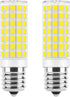 E17 LED Bulb Dimmable, 7W Microwave Oven Bulbs, 120V 60W Incandescent Equivalent, Natural White 4000K, Fit for Whirlpool Maytag GE Kenmore LG Micr...