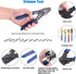 Glarks Pin Terminals Tool Set, A Crimper Tool and 21Pcs Pin Terminals Removal Key Tools for Car Auto Wire Connector Terminal Pin Crimping and Extr...