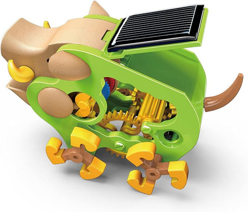 Solar Wild Boar, Solar Powered Energy Kit for Kids, Robotics, Educational STEM Birthday Kits Ages 8 and Up...