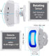 Wireless Caregiver Pager Motion Sensor Alarm Indoor Room Bed Alarms and Fall Prevention for Home/Elderly/Dementia and Kids (1 Plug-in Receiver and...