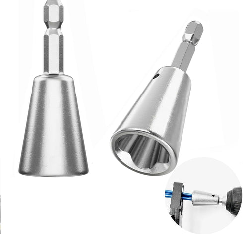 Wire Twister Tool for Drill, Drill Wire Twister, Wire Twister Wire Connector Wire Twisting Tool, Wire Nut Twister for Electrical Power Drill (4)...