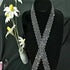Pingyongchang Sparkly Rhinestone Necklace Tie Gothic Crystal Choker Crystal Tennis Chain Wedding Bridal Bridesmaid Jewelry for Women...