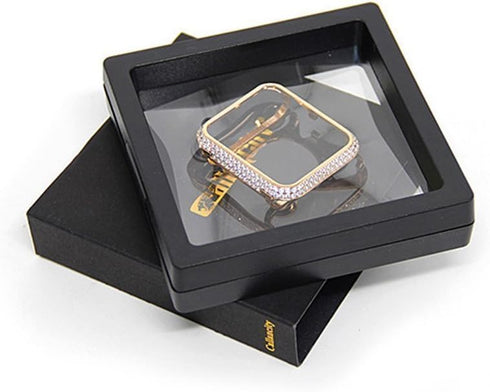 Bling Crystal Metal Case Compatible for Apple Watch Series 1 2 3 Diamond Protective Cover Bumper for iWatch...