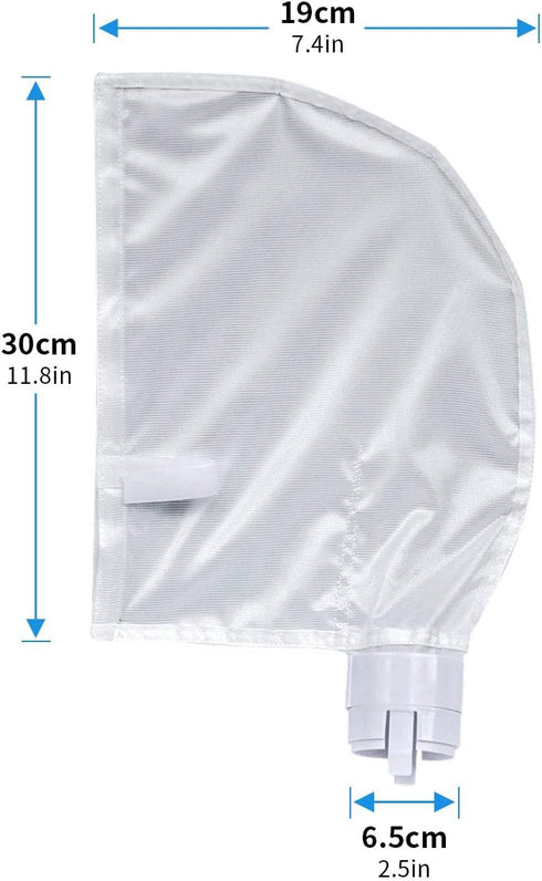 2 Pack Bag Replacement Fits for Polaris 360, 380 Pool Cleaner All Purpose Filter Bag for Polaris Filter Bag...
